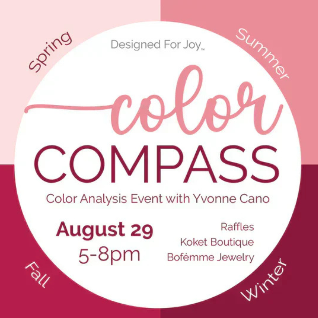 Color Analysis Event | Thursday, August 29