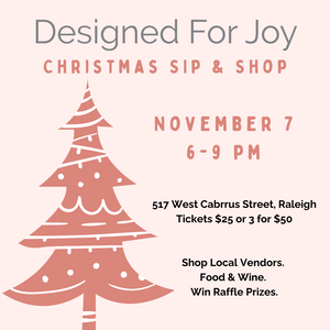 Christmas Sip & Shop Tickets - November 7, 2024, 6-9 pm