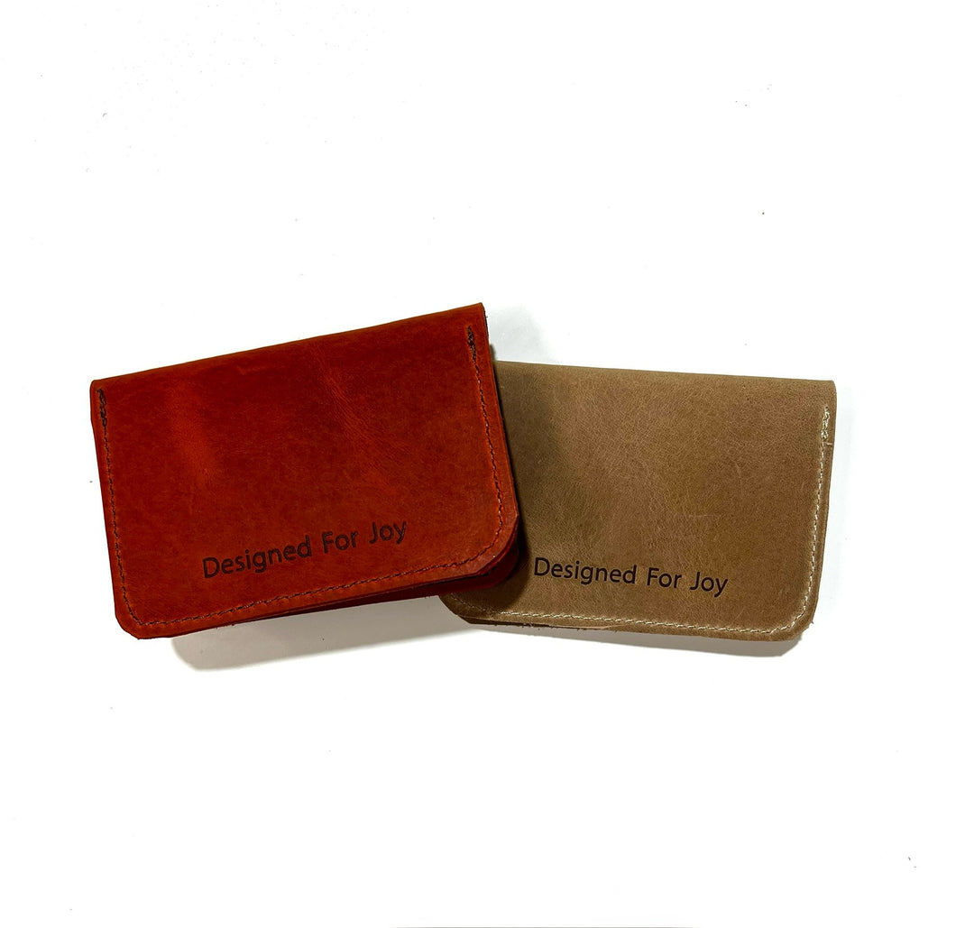 Two Pocket Card Wallet