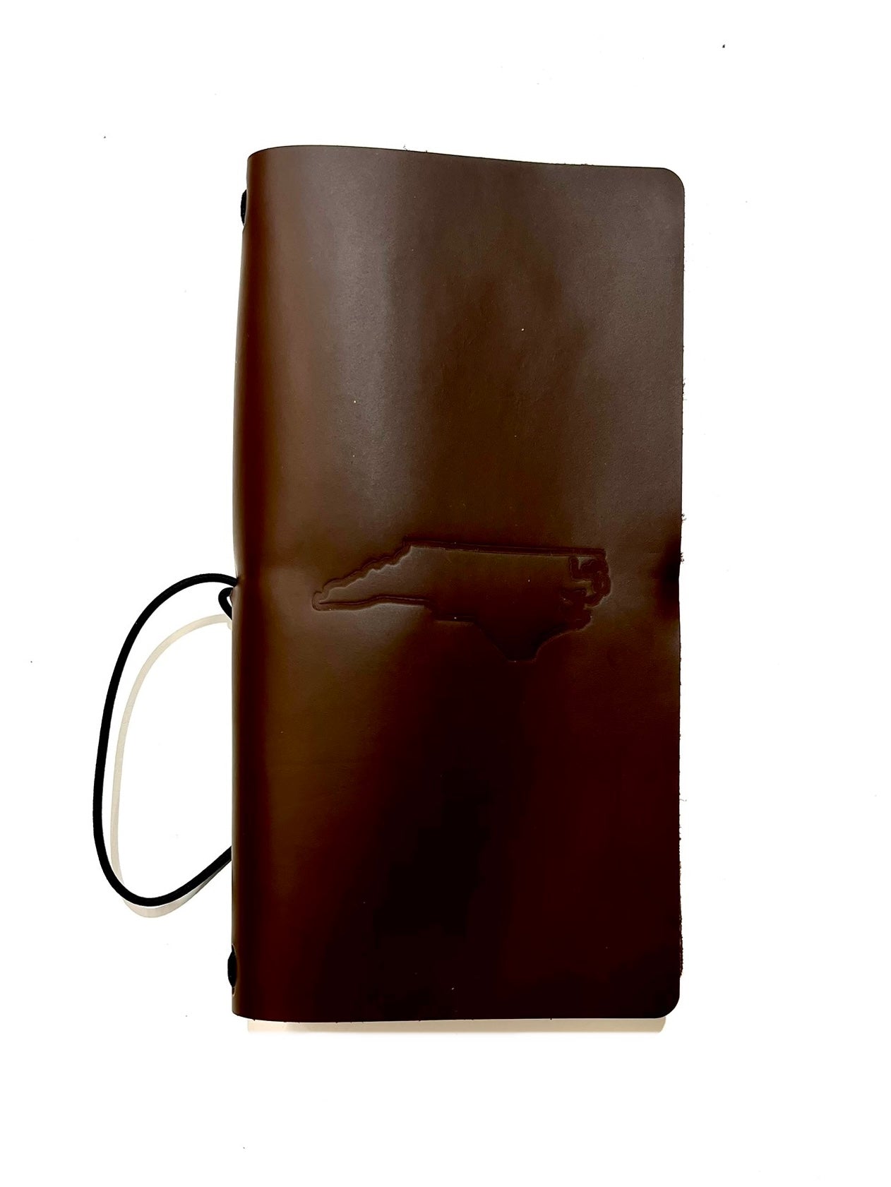 Leather Journals-Pocket & Traveler Size (NC State Outline Stamp)