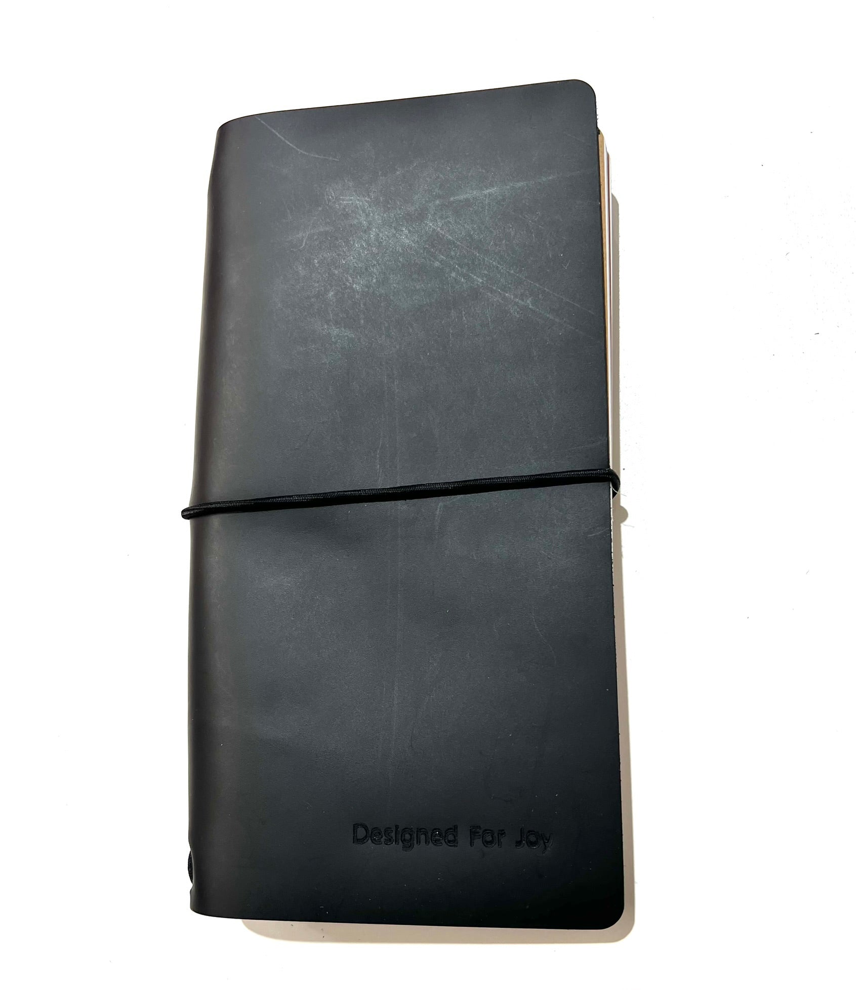 Leather Journals-Pocket & Traveler Size (Designed For Joy Logo Stamp)