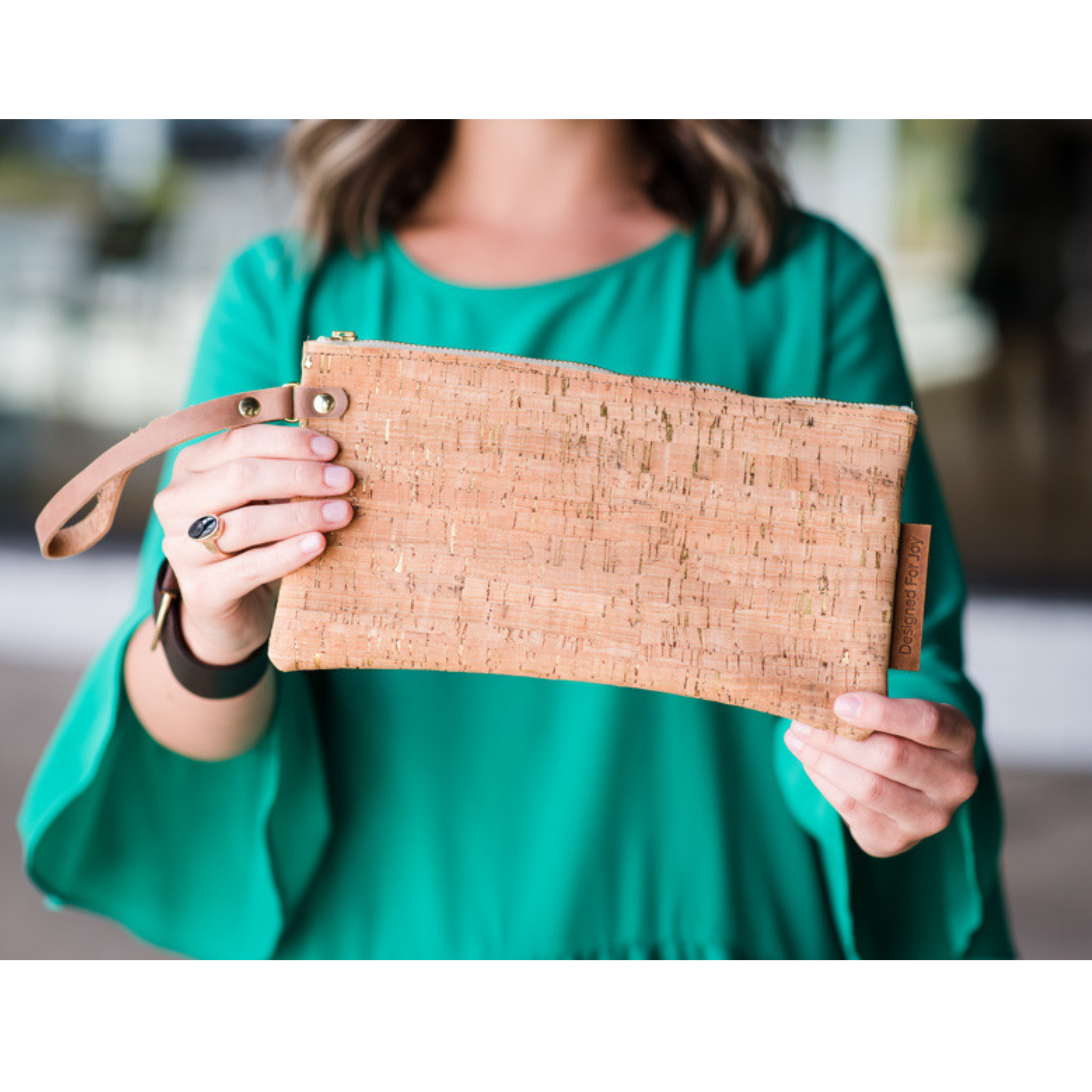 Cork Wristlet