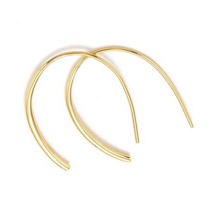 Horseshoe Threader Earrings