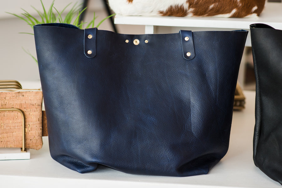 Large Leather Tote Bag