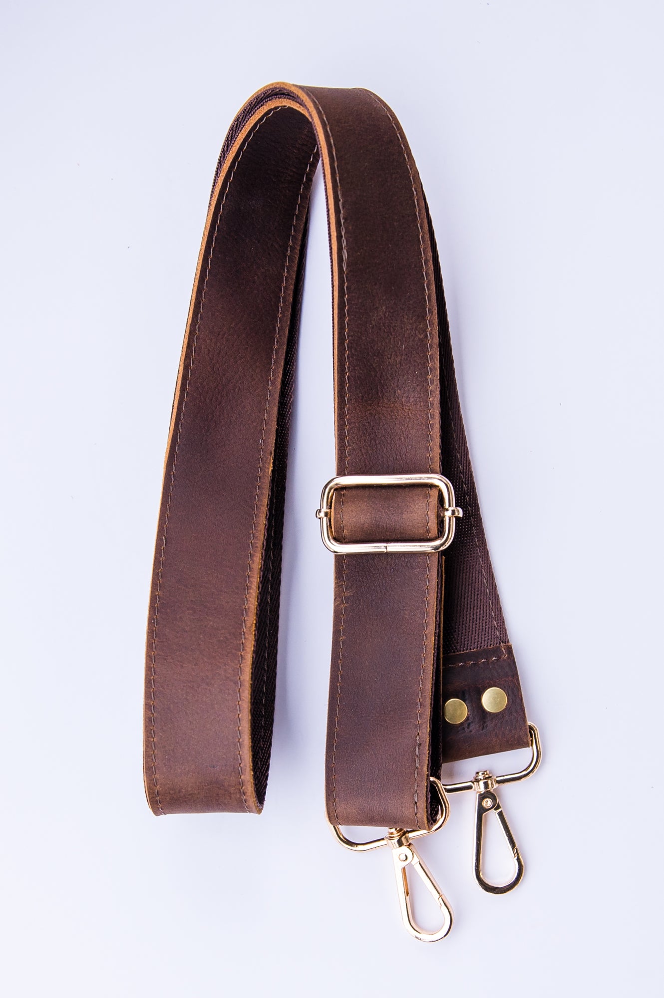 Extra Long 65 Adjustable Leather Strap - 1/2 inch Wide - Your